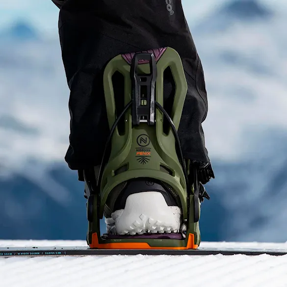 Viazanie na snowboard Nidecker Flow Fenix green 2025 - 3