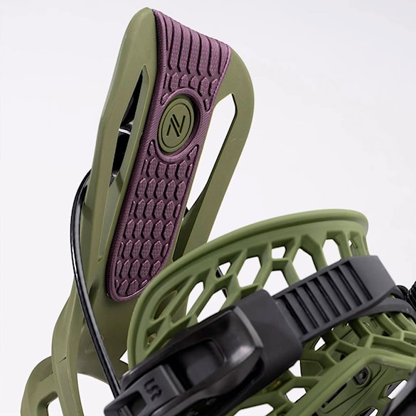 Viazanie na snowboard Nidecker Flow Fenix green 2025 - 4