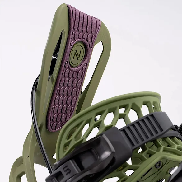 Viazanie na snowboard Nidecker Flow Fenix green 2025 - 4