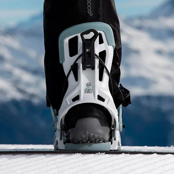 Vázání na snowboard Nidecker Flow Fuse Hybrid white 2026 - 5
