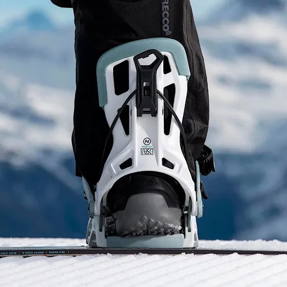 Vázání na snowboard Nidecker Flow Fuse white 2027 - 5
