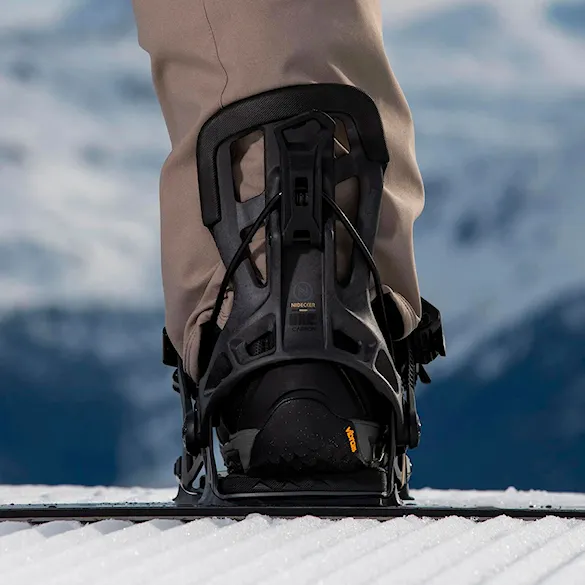 Snowboard Binding Nidecker Flow NX2 Carbon black 2027 - 5
