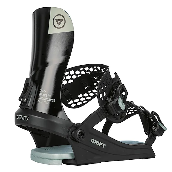 Vázání na snowboard Gravity Drift black/sage 2026 - 1