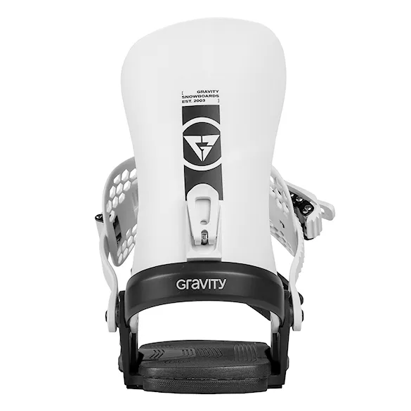 Vázání na snowboard Gravity Drift black/white 2027 - 3