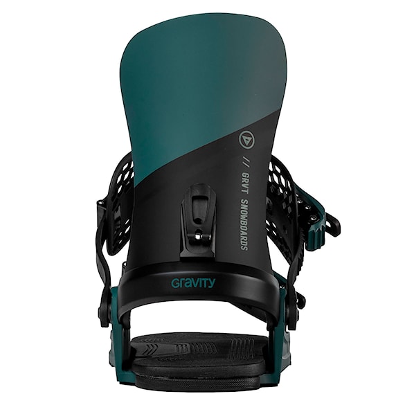 Snowboard Binding Gravity Drift steel green 2025 - 5