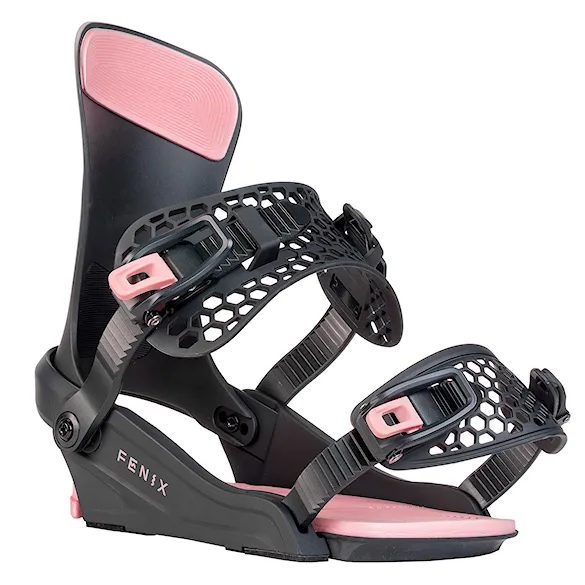 Vázání na snowboard Gravity Fenix black/peach 2027 - 2