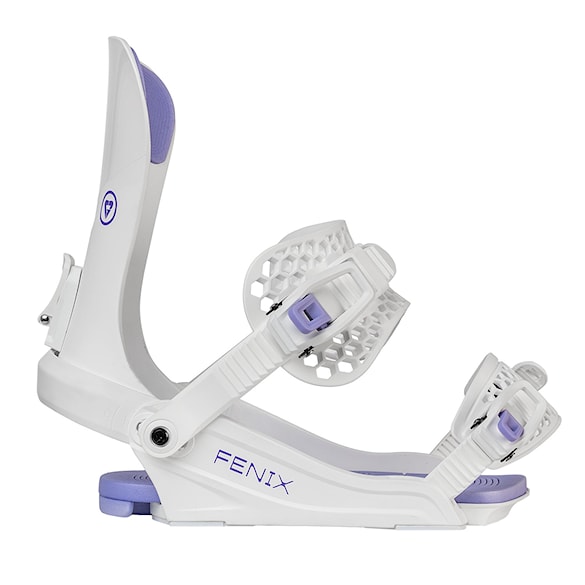 Wiązanie snowboardowe Gravity Fenix white/lavender 2025 - 3