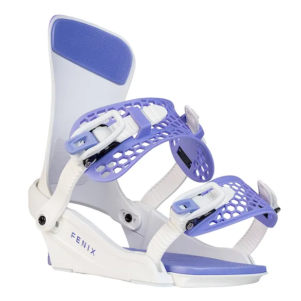 Vázání na snowboard Gravity Fenix white/violet 2027 - 2