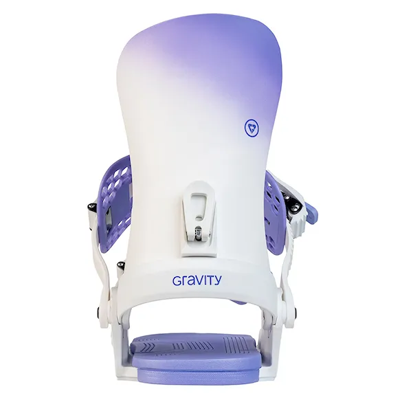 Vázání na snowboard Gravity Fenix white/violet 2027 - 3