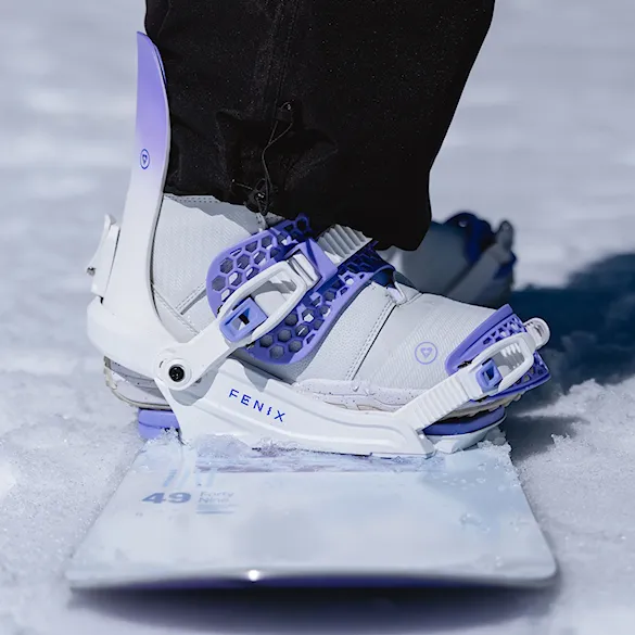 Vázání na snowboard Gravity Fenix white/violet 2027 - 6