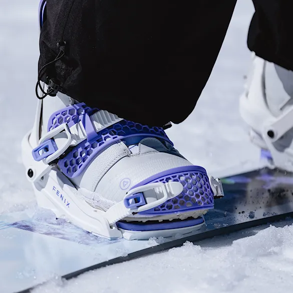 Vázání na snowboard Gravity Fenix white/violet 2027 - 8