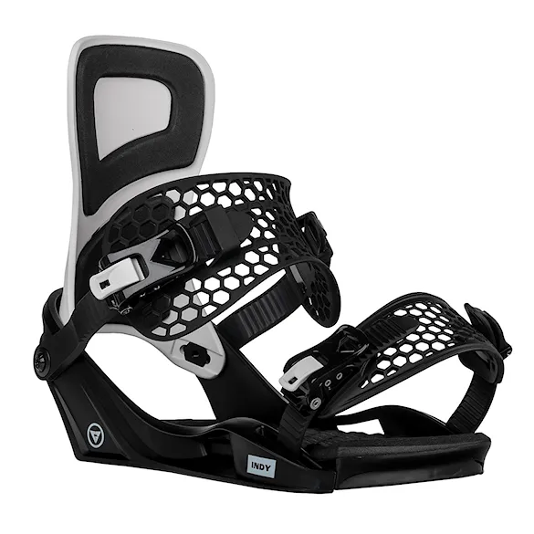 Wiązanie snowboardowe Gravity Indy black/white 2025 - 2