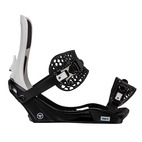 Snowboard Binding Gravity Indy black/white 2025 - 3