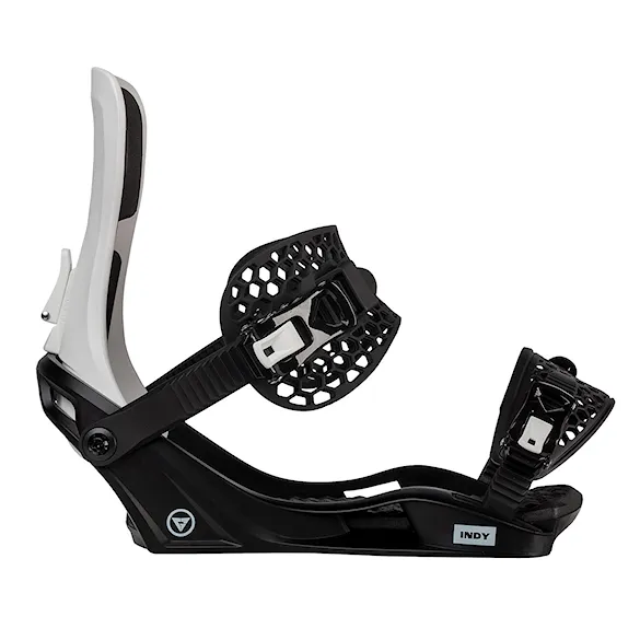 Wiązanie snowboardowe Gravity Indy black/white 2025 - 3