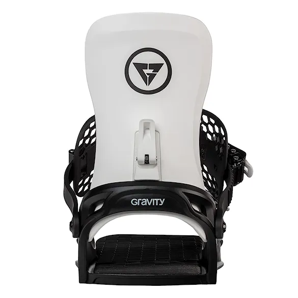 Wiązanie snowboardowe Gravity Indy black/white 2025 - 5