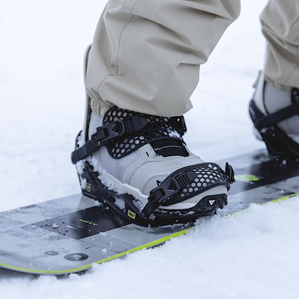 Snowboard Binding Gravity Indy black/white 2025 - 7