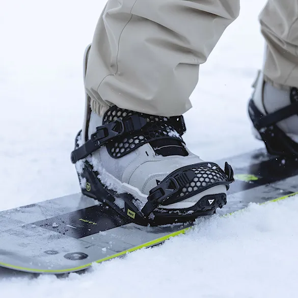 Wiązanie snowboardowe Gravity Indy black/white 2025 - 7