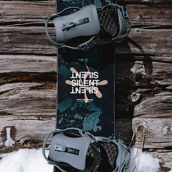 Vázání na snowboard Gravity Indy dusty green 2027 - 6