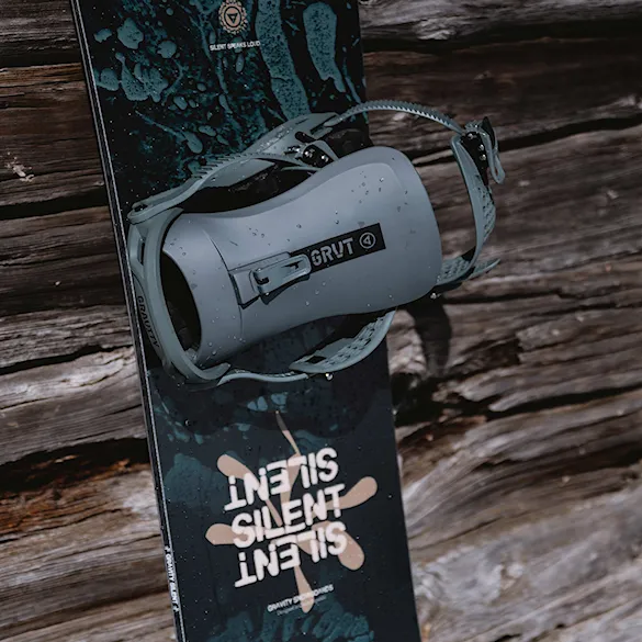 Vázání na snowboard Gravity Indy dusty green 2027 - 7