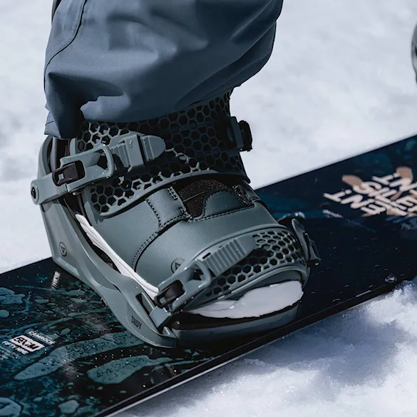 Vázání na snowboard Gravity Indy dusty green 2027 - 8