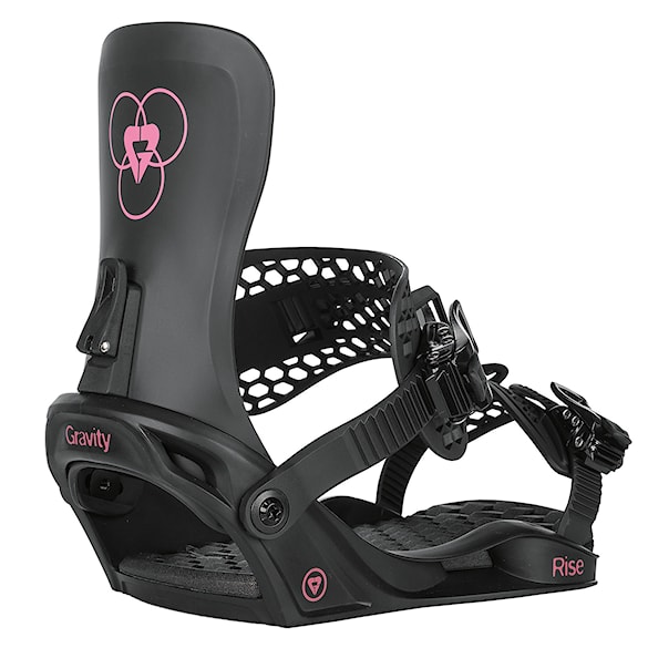 Viazanie na snowboard Gravity Rise black 2026 - 1