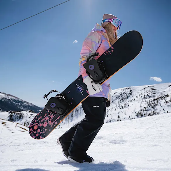 Vázání na snowboard Gravity Rise black/violet 2027 - 7