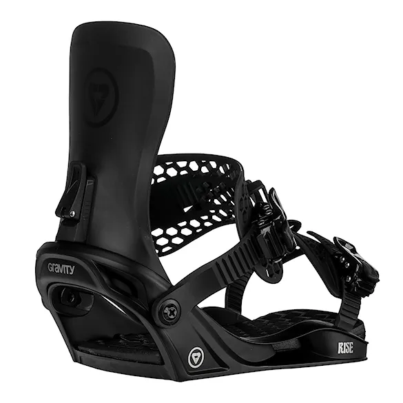 Wiązanie snowboardowe Gravity Rise black 2025 - 1