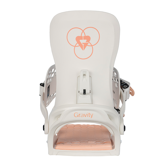 Viazanie na snowboard Gravity Rise white 2026 - 2