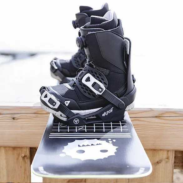 Vázání na snowboard Gravity Wildcat black 2026 - 8