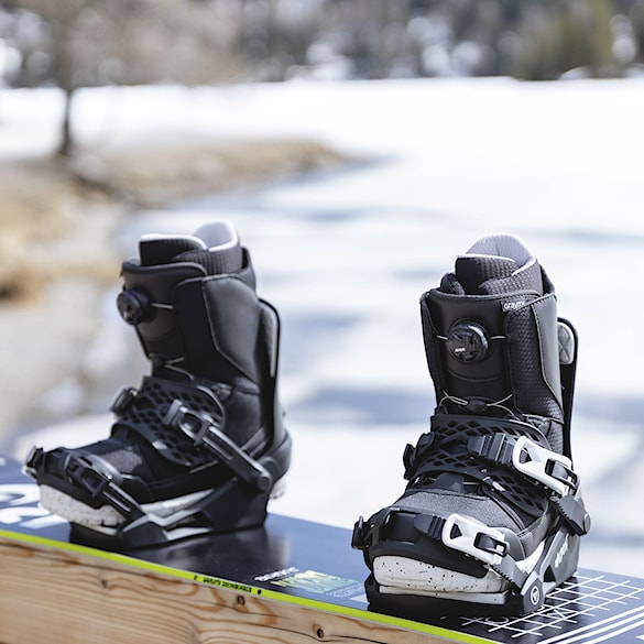 Viazanie na snowboard Gravity Wildcat black 2026 - 9