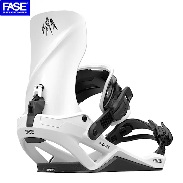 Snowboard Binding Jones Mercury FASE cloud white 2026 - 1