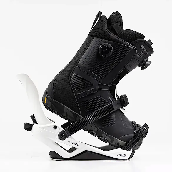 Snowboard Binding Jones Mercury FASE cloud white 2026 - 7