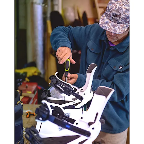 Snowboard Binding Jones Mercury FASE cloud white 2026 - 9