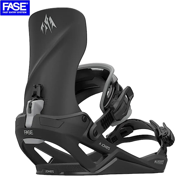 Snowboard Binding Jones Mercury FASE eclipse black 2026 - 1