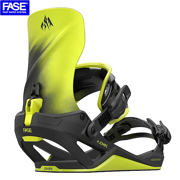 Vázání na snowboard Jones Mercury FASE lime art 2026 - 1