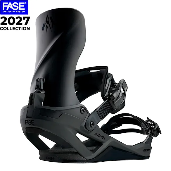 Viazanie na snowboard Jones Mercury FASE stealth black 2027 - 1