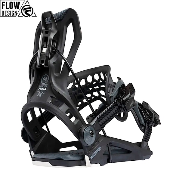 Snowboard Binding Nidecker Flow Fenix black 2026 - 1