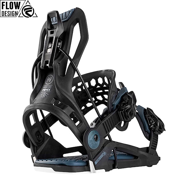 Vázání na snowboard Nidecker Flow Fenix black 2025 - 1