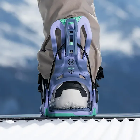 Snowboard Binding Nidecker Flow Fenix orchid 2026 - 3