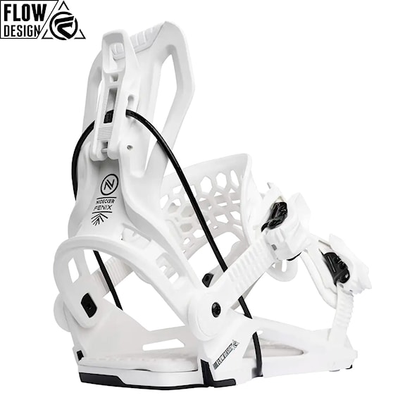 Viazanie na snowboard Nidecker Flow Fenix white 2026 - 1