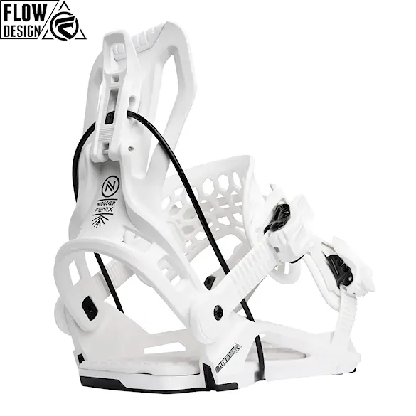 Snowboard Binding Nidecker Flow Fenix white 2027 - 1