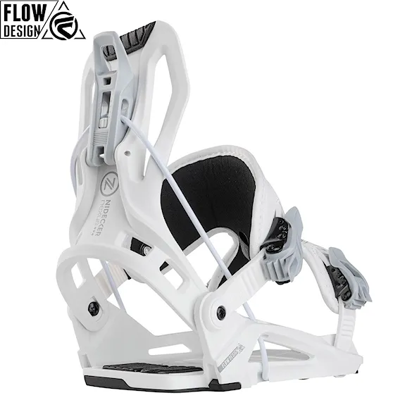Viazanie na snowboard Nidecker Flow Nexus white 2026 - 1