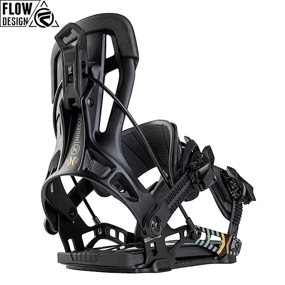 Vázání na snowboard Nidecker Flow NX2 black 2027 - 1