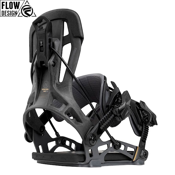 Viazanie na snowboard Nidecker Flow NX2 Carbon black 2026 - 1