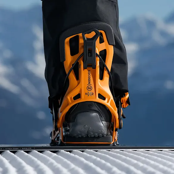 Snowboard Binding Nidecker Flow NX2 mango 2026 - 3