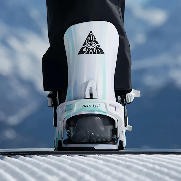Vázání na snowboard Nidecker Kaon Plus bio white 2027 - 4