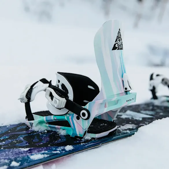 Vázání na snowboard Nidecker Kaon Plus bio white 2027 - 6