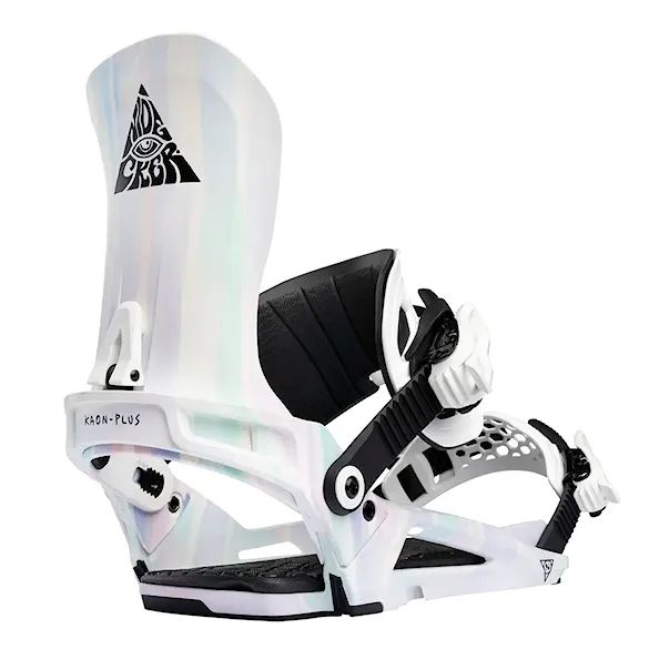 Vázání na snowboard Nidecker Kaon Plus bio white 2027 - 1