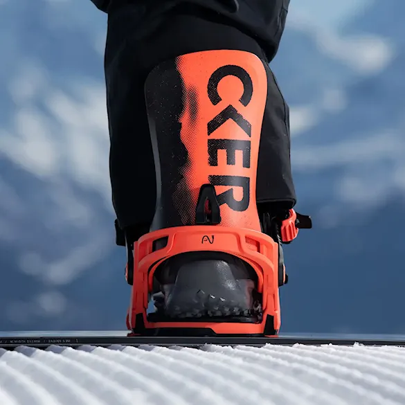 Snowboard Binding Nidecker Kaon Pro neon black 2026 - 4