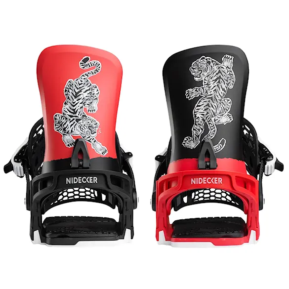 Snowboard Binding Nidecker Kaon red tiger 2026 - 2